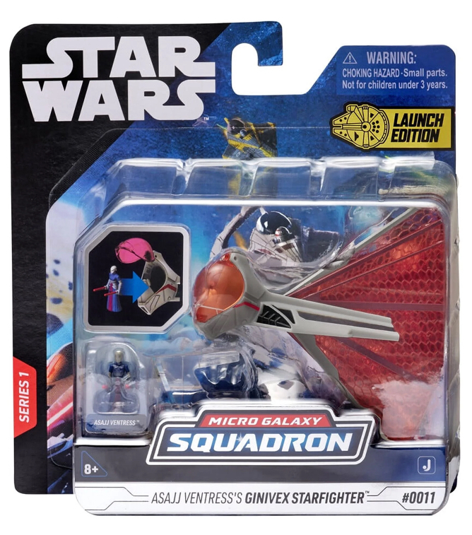 Star Wars Micro Light Armor Class Assajj Ventress’s Ginivex Starfighter