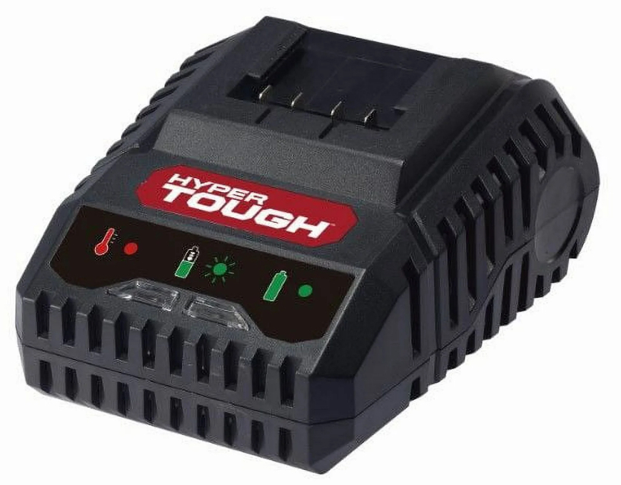 Hyper Tough 20V Max Lithium Ion Fast Charger with Quick Battery Charging, HT21-401-003-12