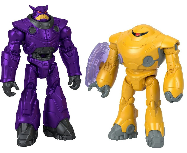 Disney and Pixar Lightyear, Imaginext Zurg & Zyclops Poseable Figure Set, 3-Piece Preschool Toys