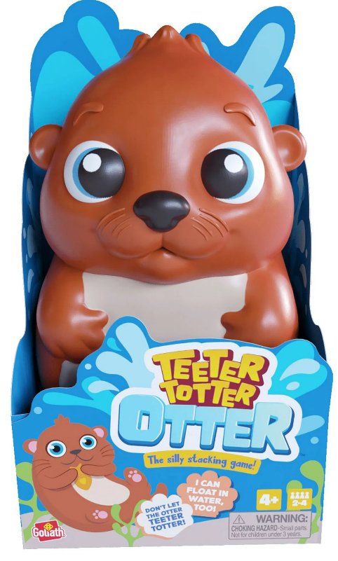 Goliath Teeter totter Otter Game - the Silly Stacking Game That Floats in the Water