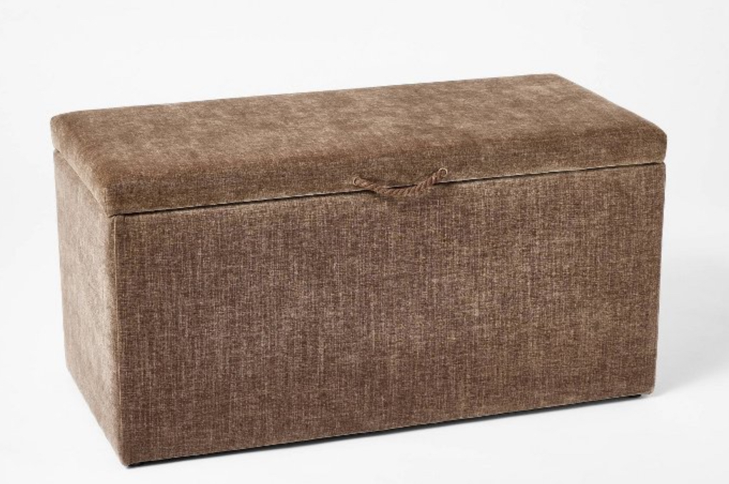 Lynwood Storage Bench Brown - Threshold™ designed with Studio McGee