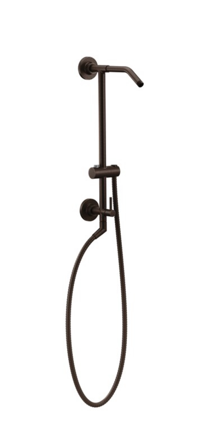 Annex Shower Rail System with 2-function Diverter In Oil Rubbed Bronze (valve Sold Separately)