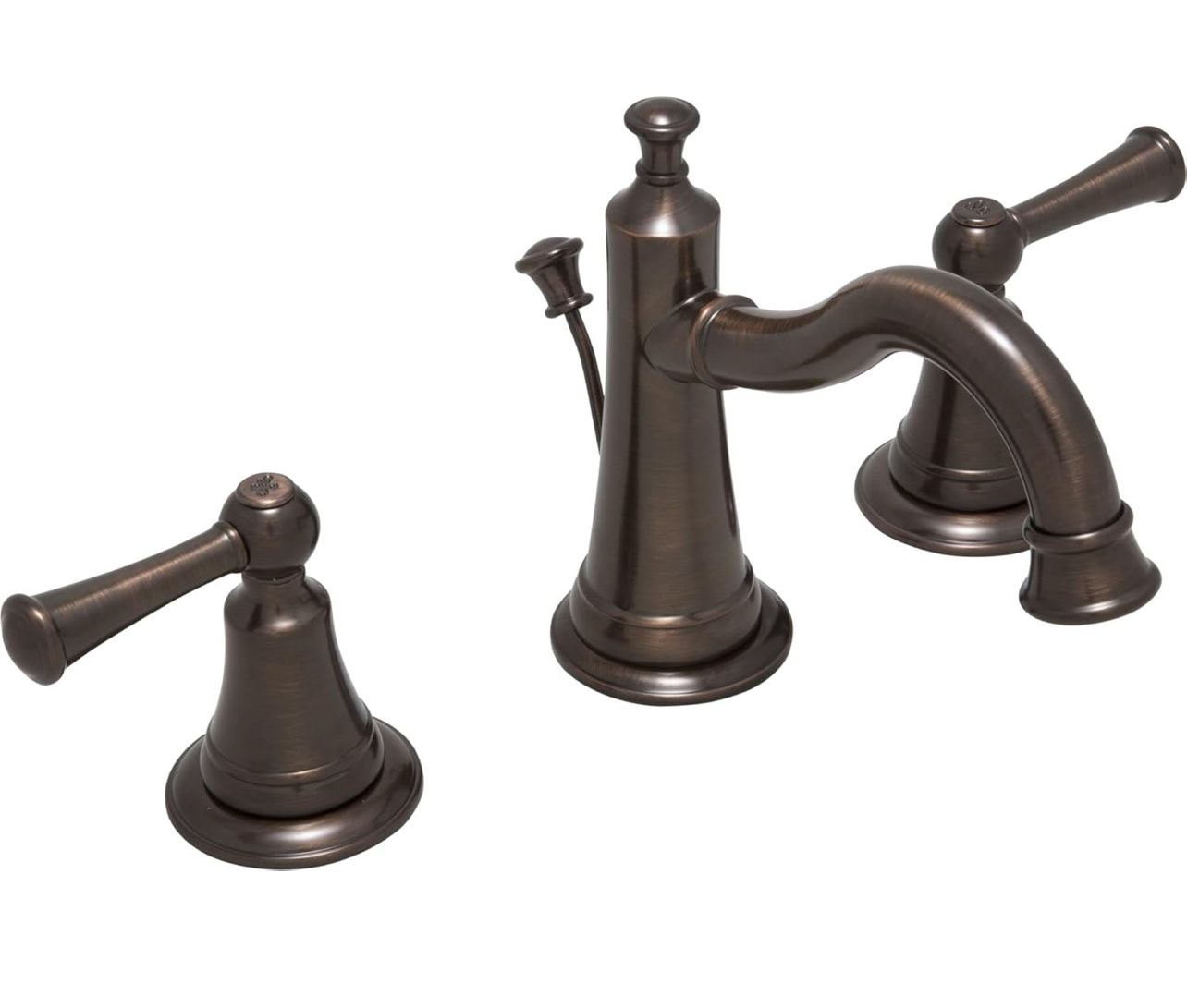 Bartlett 1.2 GPM Widespread Bathroom Faucet with Pop-Up Drain Assembly - Oil Rubbed Bronze