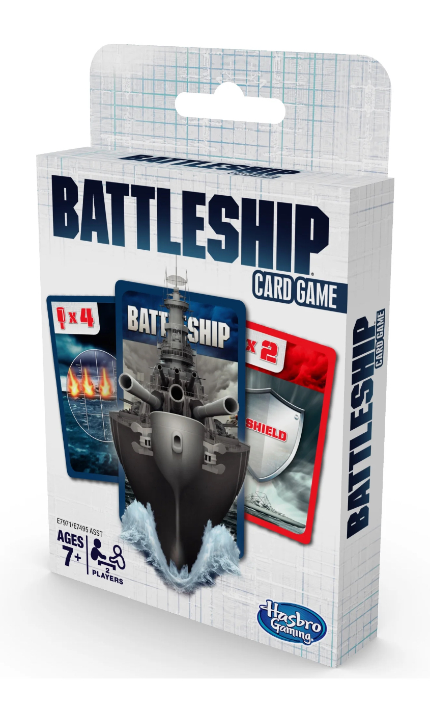 Battleship Strategy Card Game for Kids and Family Ages 7 and Up, 2 Players