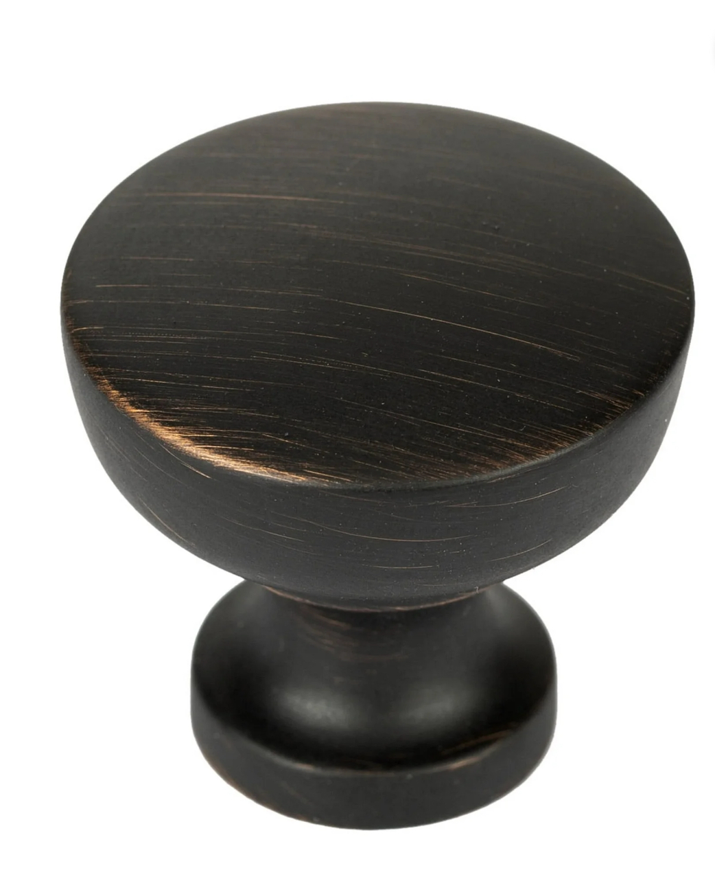 Better Homes & Gardens 1-1/4" (32 mm) Modern Knob, Oil Rubbed Bronze, 10 Pack