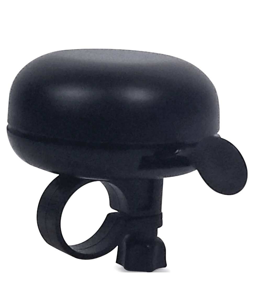 Bike Shop Black Bike Bell (Loud, Sturdy, No Tools Needed)