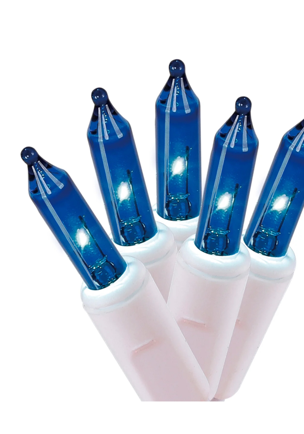Blue Incandescent Mini Lights Holiday Lighting, 22.5', by Holiday Time
