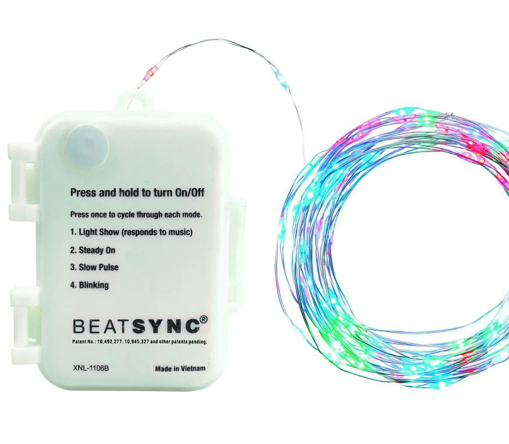 Bo Beatsync 50ct Multi Color Led Light For Indoor & Outdoor Use
