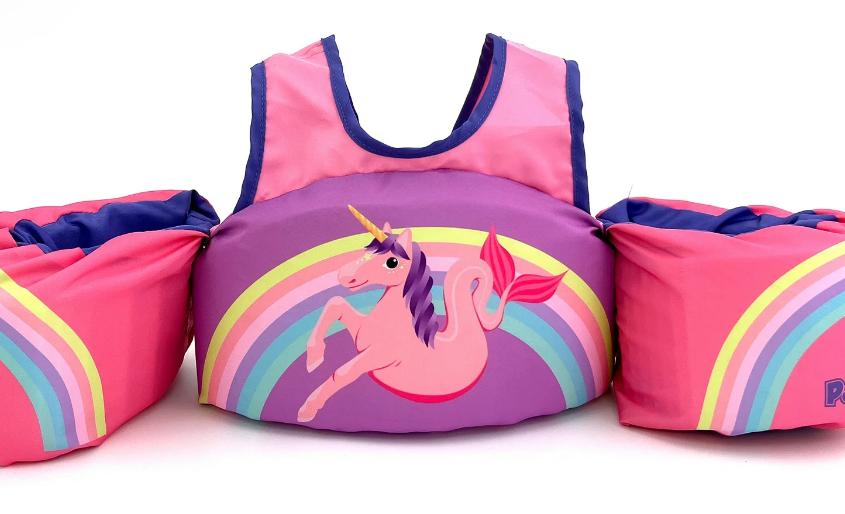 Body Glove Paddle Pal Life Jacket and Vest, Child, Unisex, Unicorn