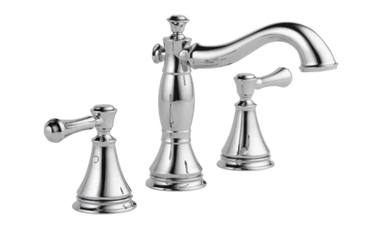 Cassidy Widespread Bathroom Faucet with Pop-Up Drain Assembly