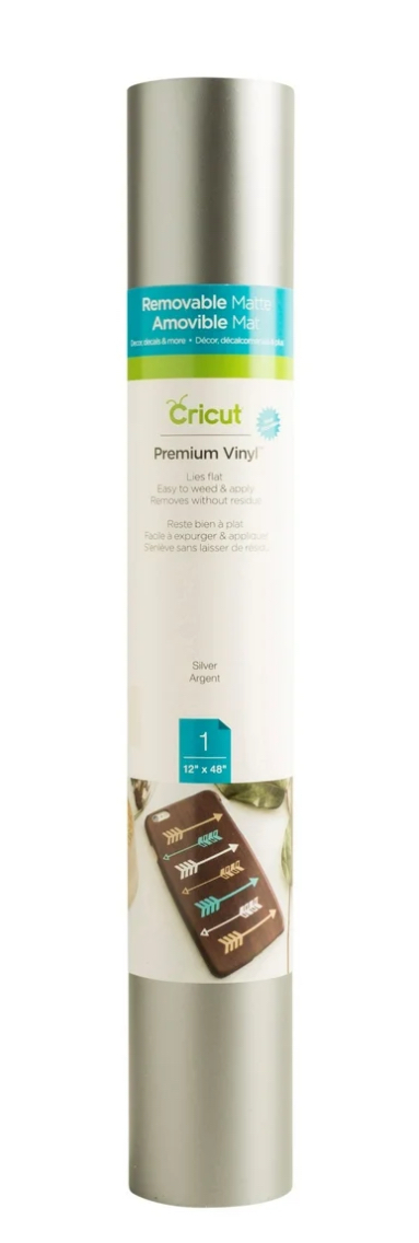 Cricut Premium Vinyl Removable, 12" × 48"