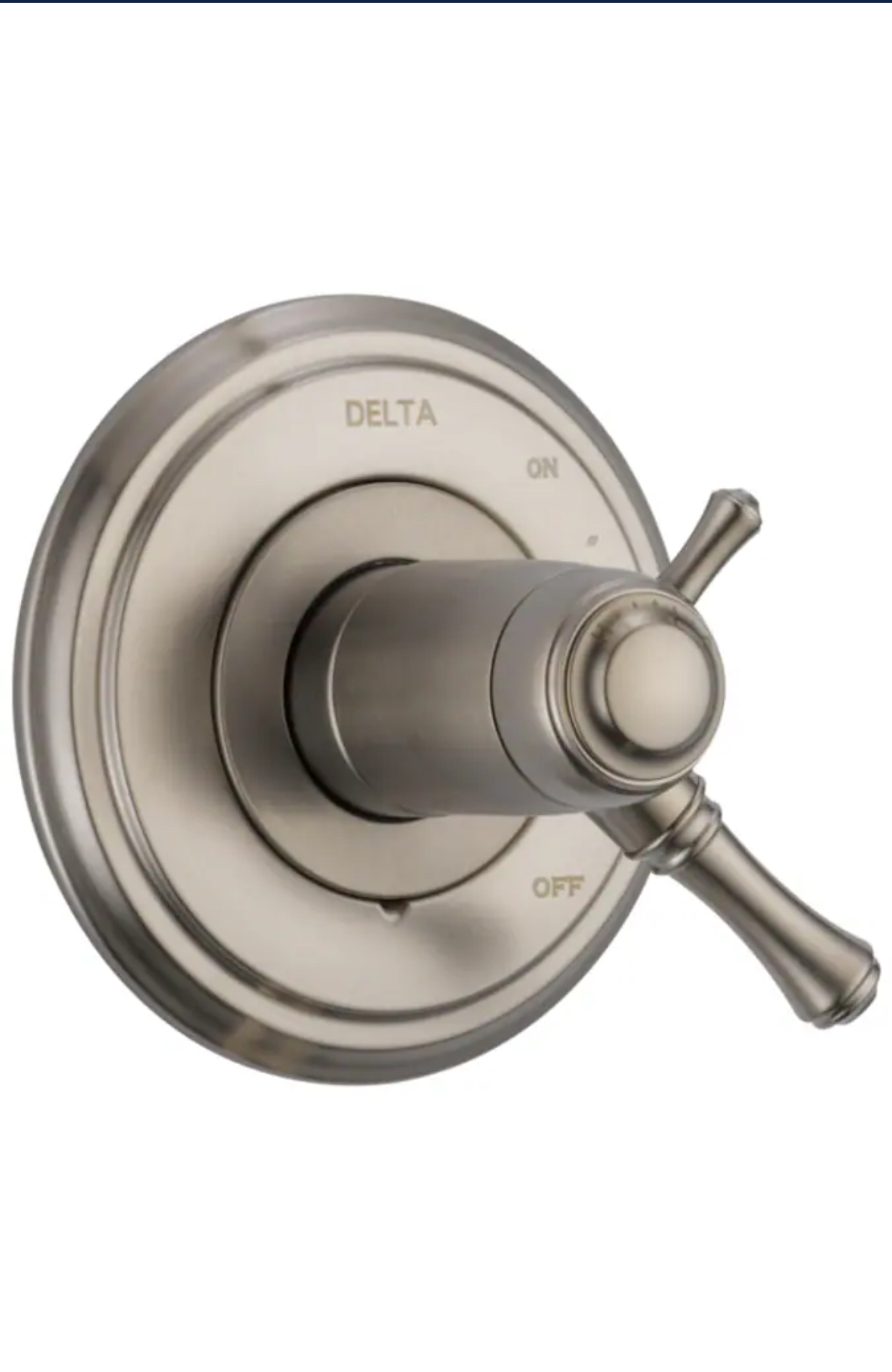 Delta Cassidy Stainless Steel 3.8125-Inches Universal Bathtub/Shower Trim ring 0.5-Inches -ID