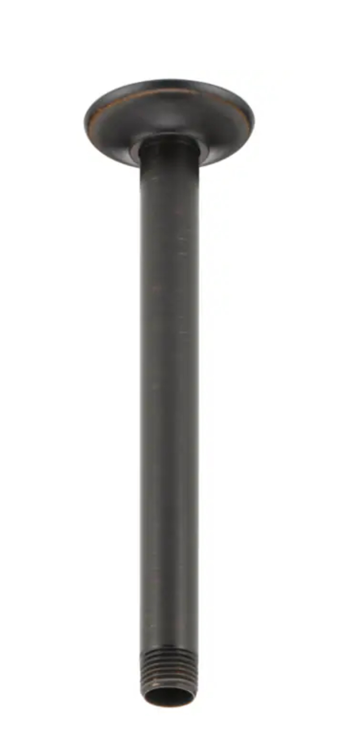 Delta Venetian Bronze 2.91-Inches Universal Universal Shower arm and flange 0.5-Inches -ID