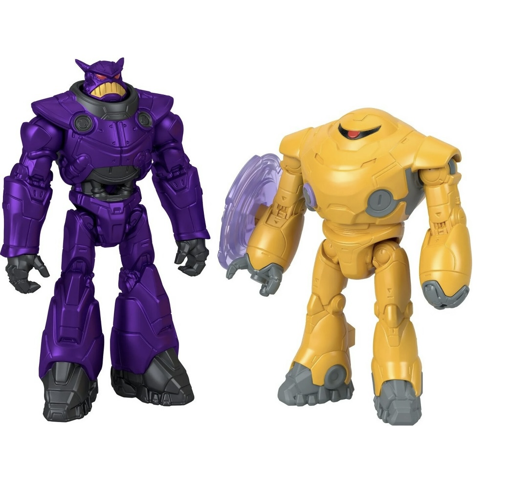 Disney and Pixar Lightyear, Imaginext Zurg & Zyclops Poseable Figure Set, 3-Piece Preschool Toys