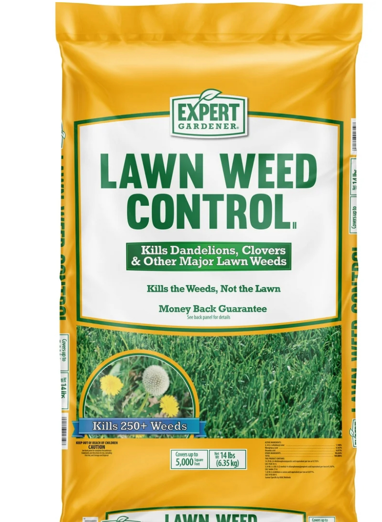 Expert Gardener Lawn Weed Control II Granule Herbicide, 14.2 lb. Covers 5,000 Sq. ft.