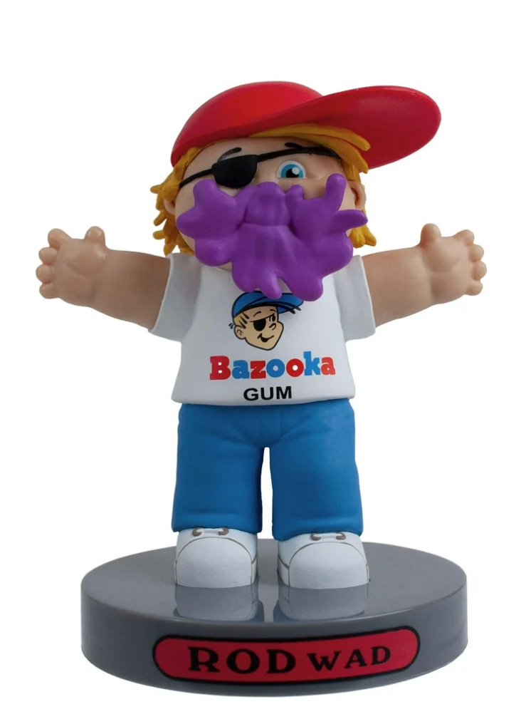 Garbage Pail Kids Rod Wad 4" Figure with Exclusive Trading Card by The Loyal Subjects