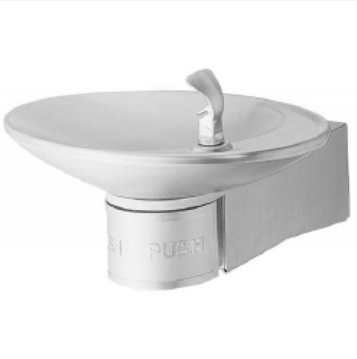 Halsey Taylor OVL-II E NON-REFRIGERATED Drinking Fountain