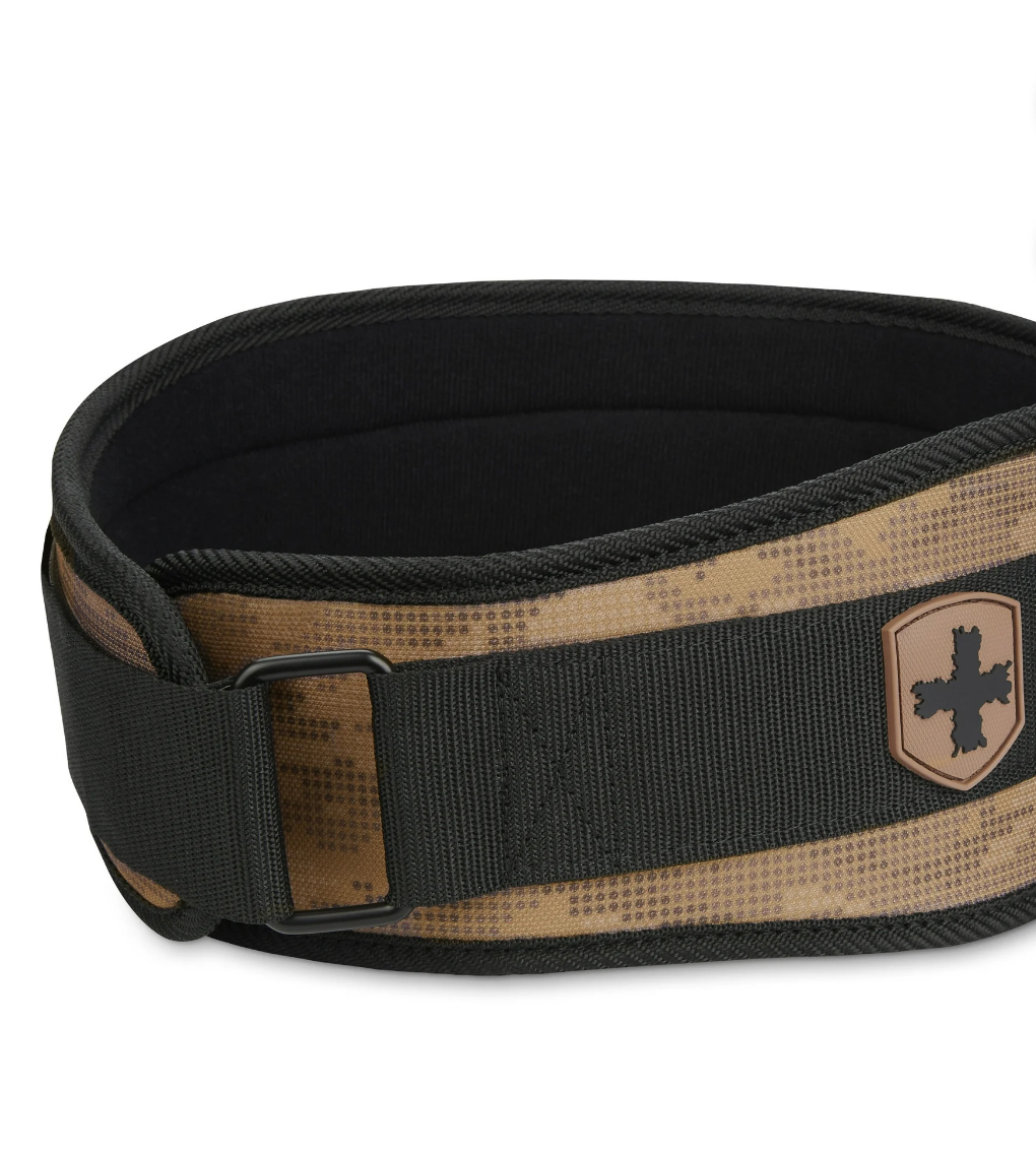Harbinger Foam Core Belt 4.5" Tan Camo Large/Extra large