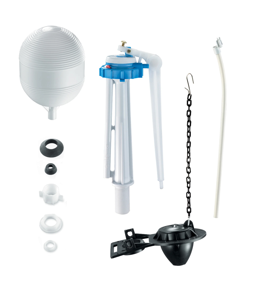 Hyper Tough Complete Toilet Repair Kit with Fill Valve and Flapper
