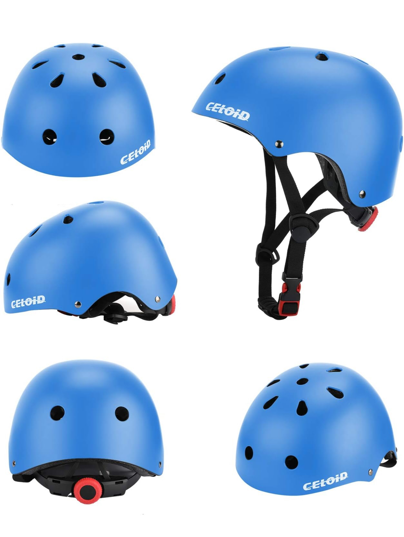 Kids Bike Helmet,Toddler Skateboard Helmets for Ages 2-3-5-8-14 Years Boys Girls, Adjustable Multi-Sport Bicycle Skateboarding Football Roller Skating Scooter Rollerblade Balance Bike Helmet