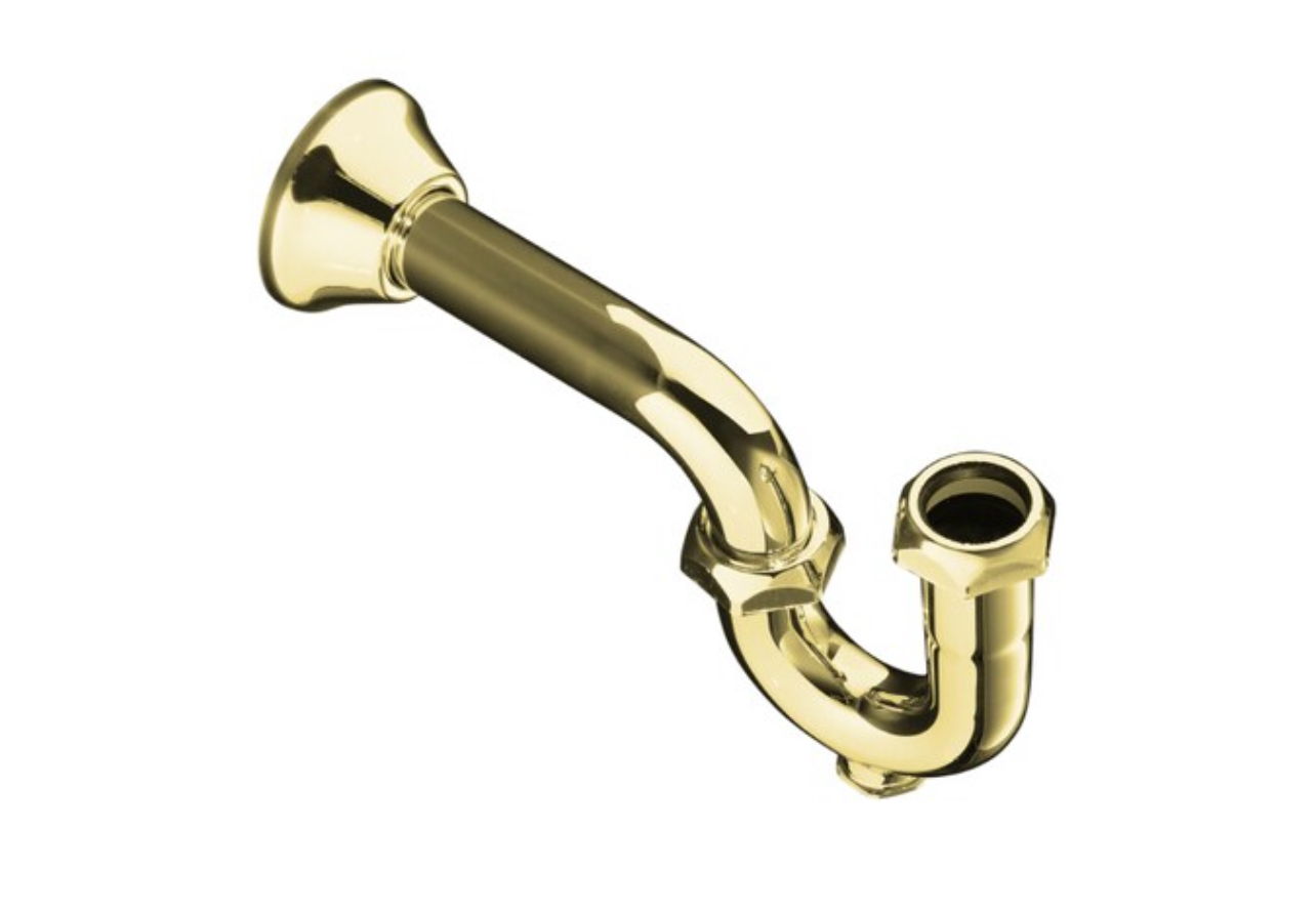 KOHLER 1-1/4-in Brass P-trap