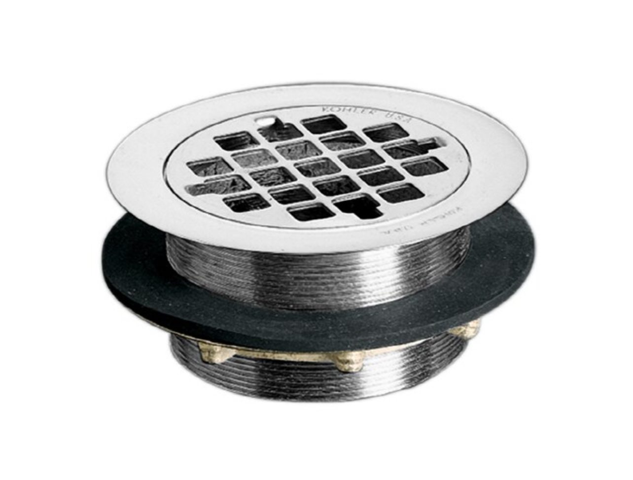 KOHLER 2-in Polished Chrome Strainer Drain