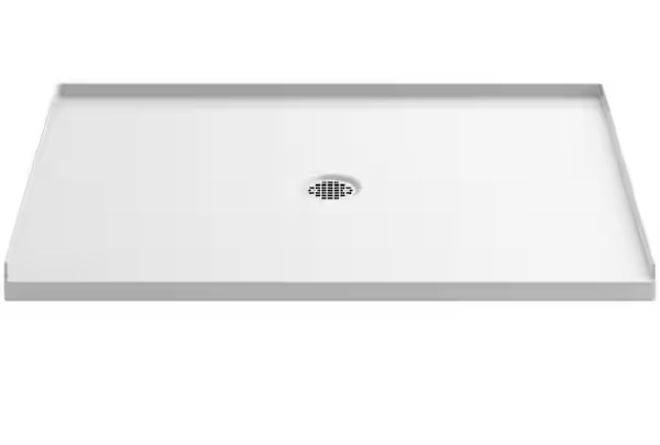 KOHLER Ballast 48 in. x 36 in. Single Threshold Shower Base in White