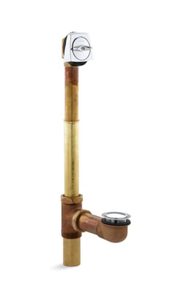 KOHLER Clearflo 2" Adjustable Pop-Up Drain With High Volume And Tailpiece