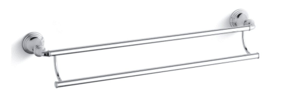 Kohler Devonshire 24 Inch Double Towel Bar