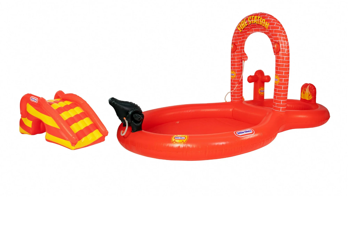 Little Tikes Fire House Adventure Inflatable Play Center