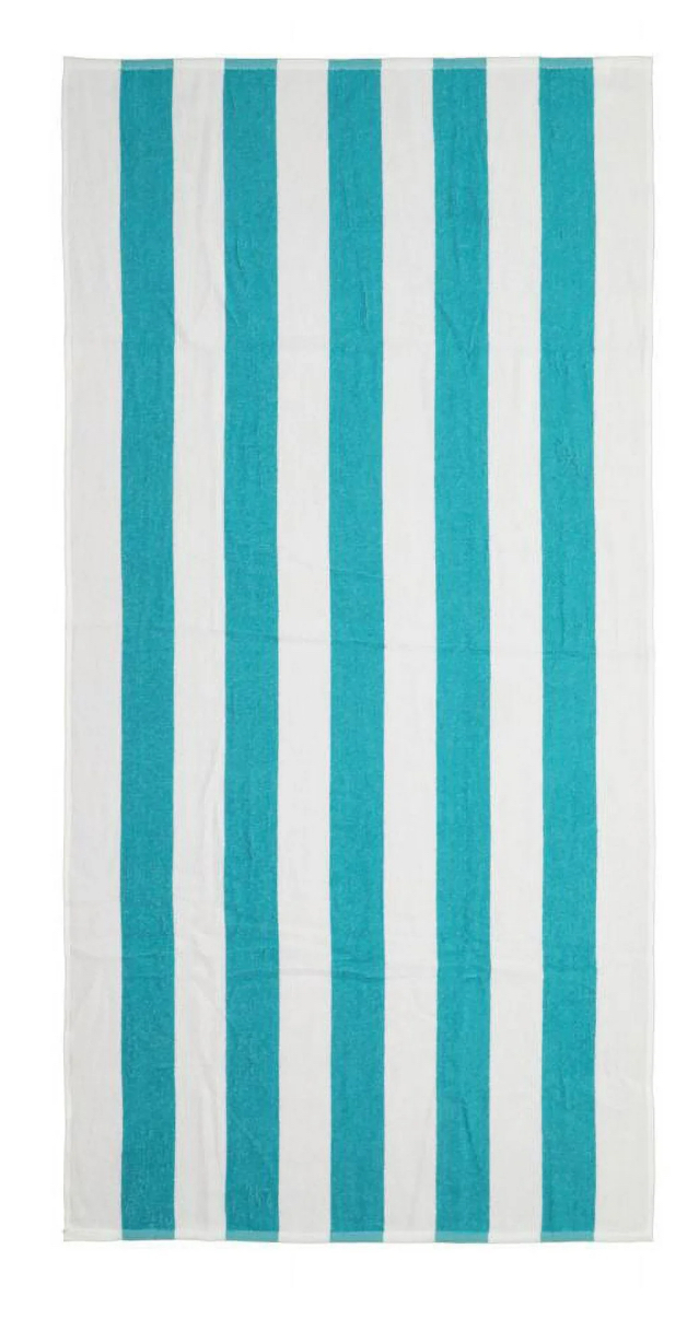 Mainstays Cabana Beach Towel, Size 28" x 58", Teal