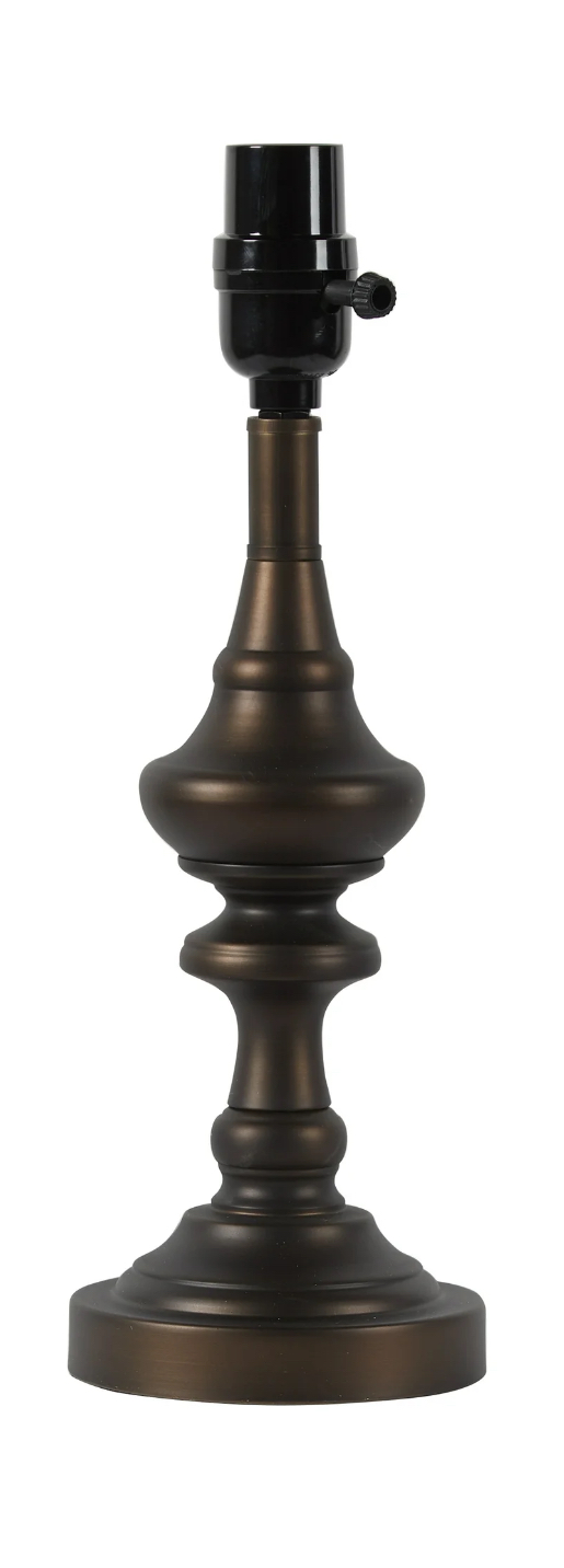 Mainstays Metal Accent Lamp Base, Bronze