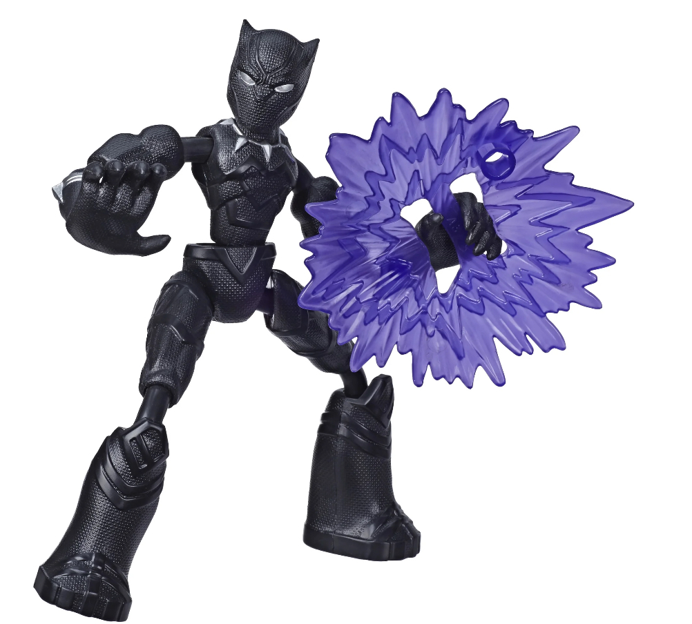 Marvel Avengers Bend And Flex Black Panther, Includes Blast Accessory