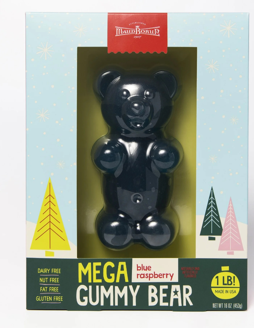 Maud Borup Giant Gummy Bear 1Ib, Gift Set