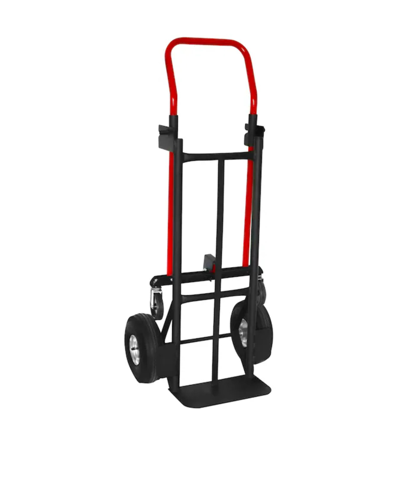 Milwaukee 800-Ibs. Capacity 4 -Wheel Multiple colors/finishes Steel Convertible hand truck