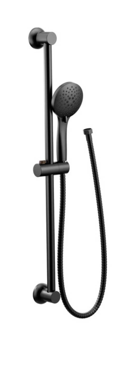MOEN 5-Settings Matte Black Handheld Shower Head 1.75 GPM