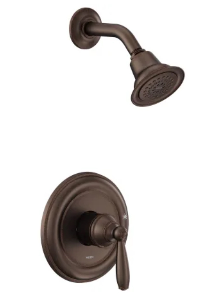 Moen Brantford Shower Only Trim Package with 1.75 GPM Single Function Shower Head
