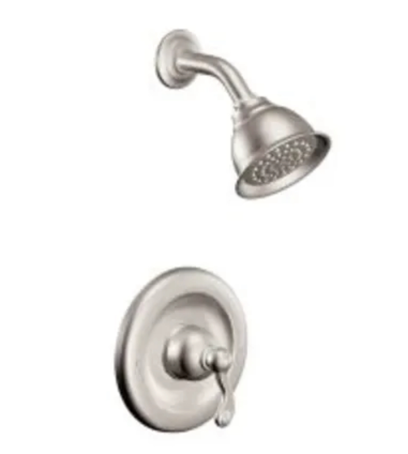 Moen Traditional Single Handle Pressure Balanced Shower Trim - Less Valve