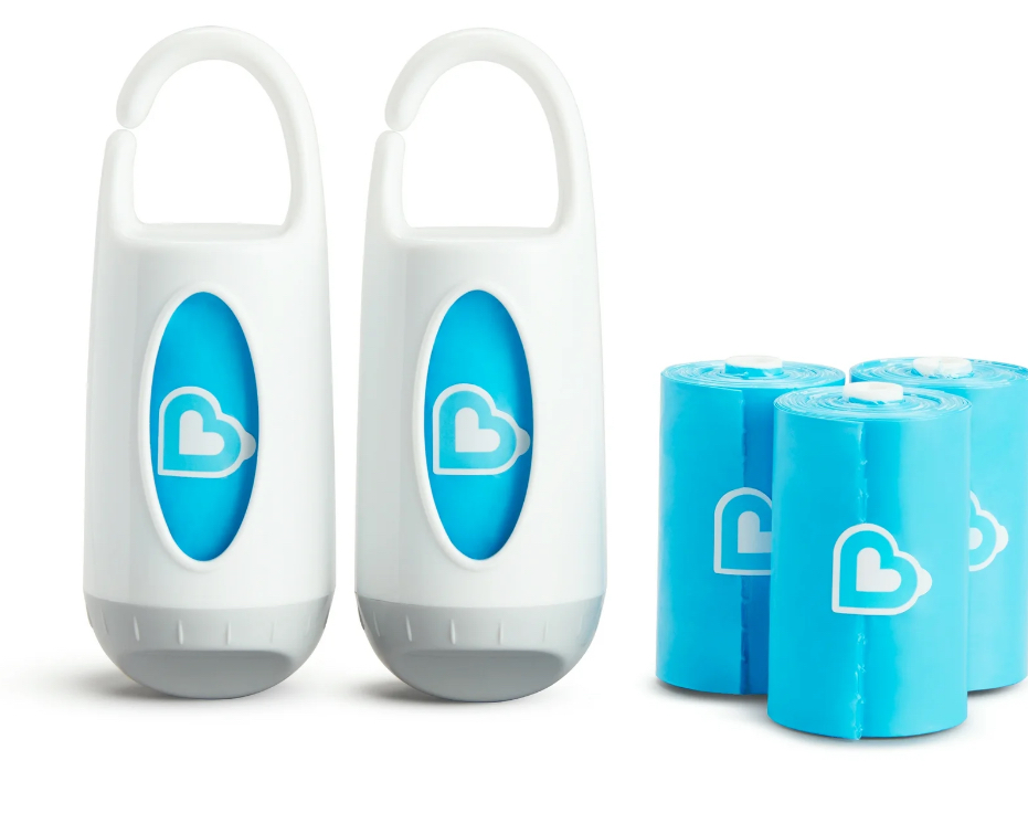 Munchkin® Change & Toss"' Diaper Bag Dispenser, 60 Bags, 2 Pack
