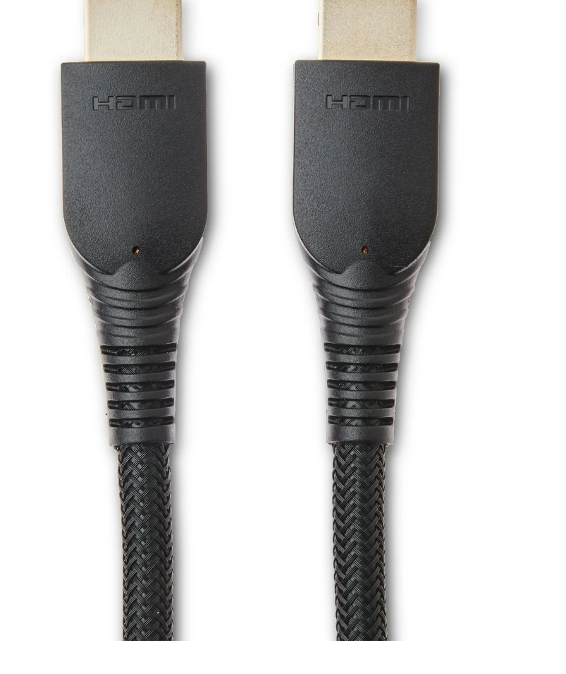 onn. 6' HDMI Cables, 4k Ultra High Speed Braided Cord