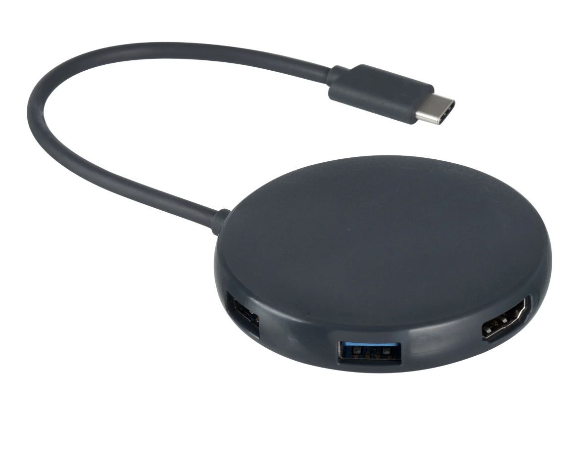 onn. USB-C 5-in-1 Hub