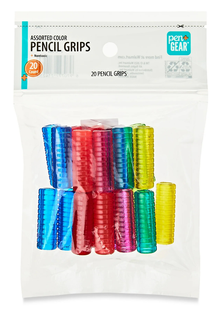 Pen+ Gear Soft Pencil Grip, Assort Color 20 Counts