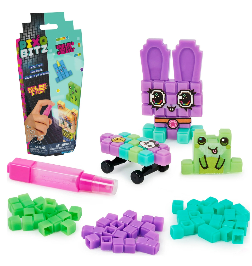 Pixobitz Refill Pack with 270 Water Fuse Beads