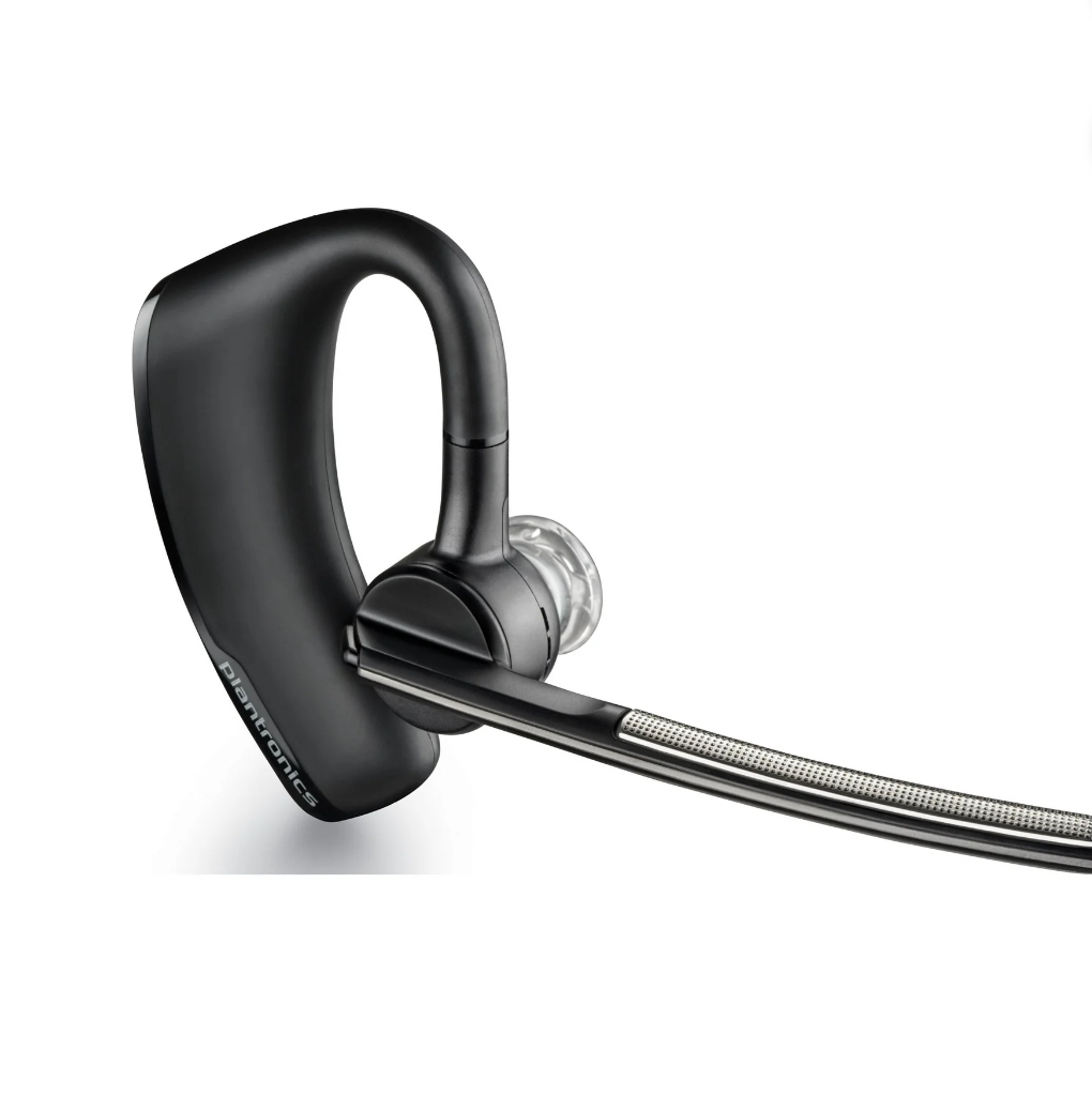 Poly Voyager Legend Wireless Headset (Plantronics) - Single-Ear via Bluetooth w/Noise-Canceling Mic - Voice Controls - Mute & Volume Buttons - Ergonomic Design -Connect to Mobile/Tablet