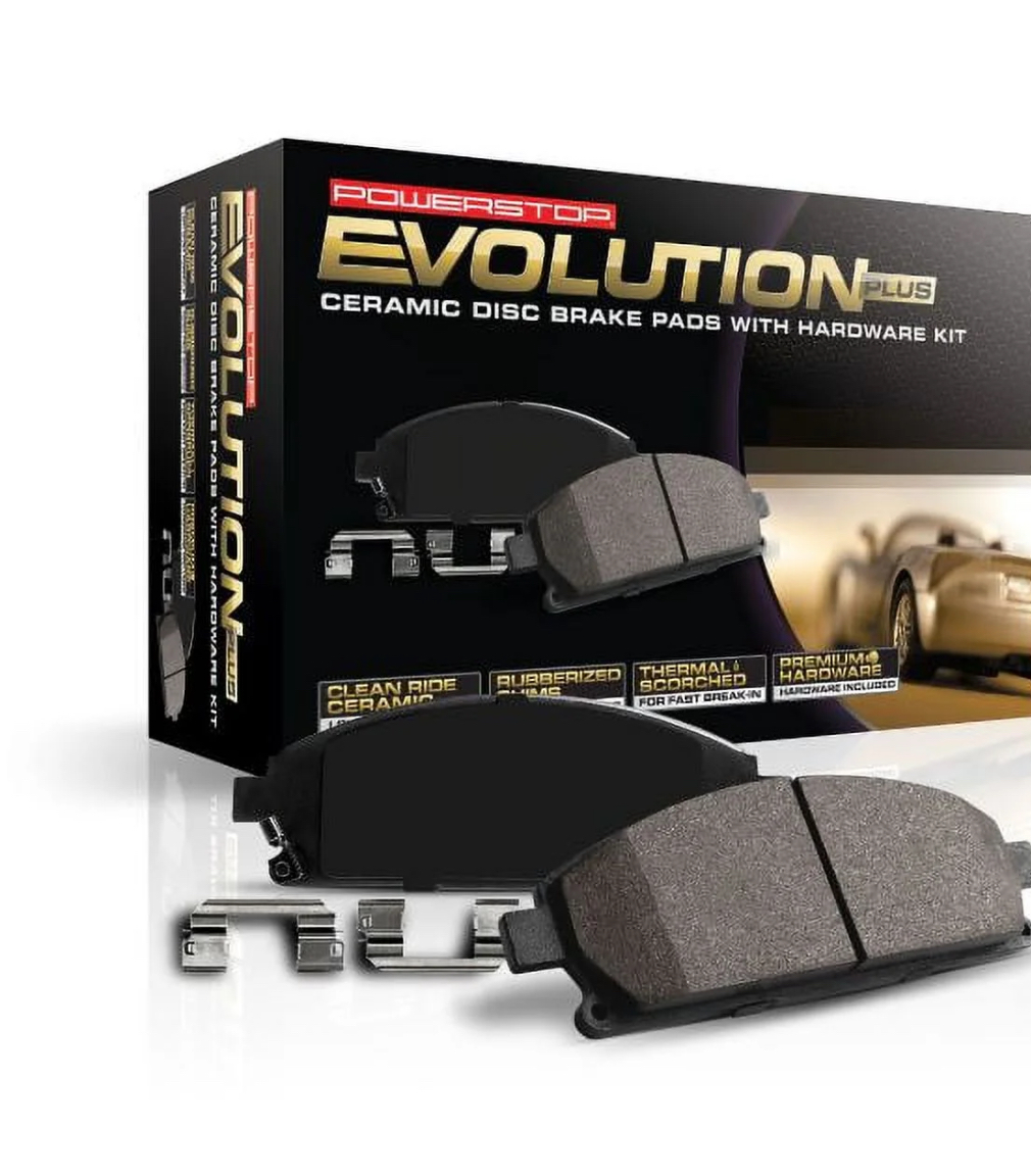 Power Stop Rear Z17 Evolution Ceramic Brake Pads with Hardware 17-1808