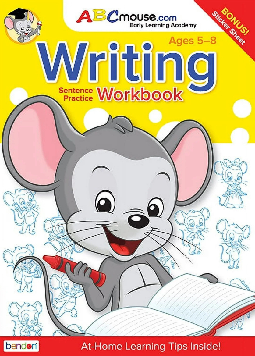 ABCmouse Writing Sentences 80 Page Workbook, Paperback