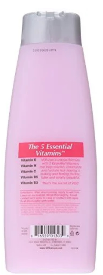 Alberto VO5 Moisture Milks Strawberry and Cream Hair Conditioner, 15 fl oz