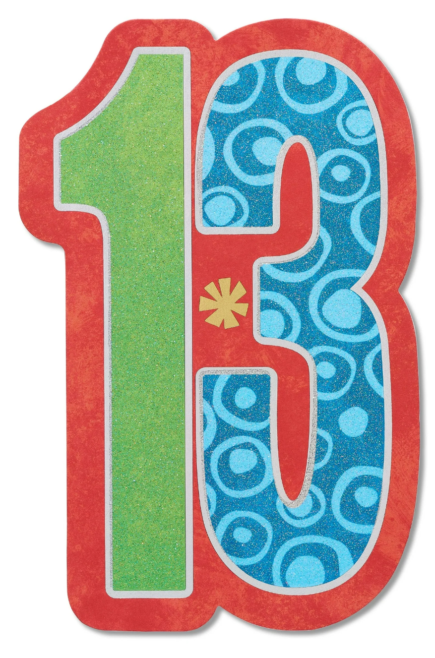 American Greetings 13th Birthday Card (Finally a Teen)