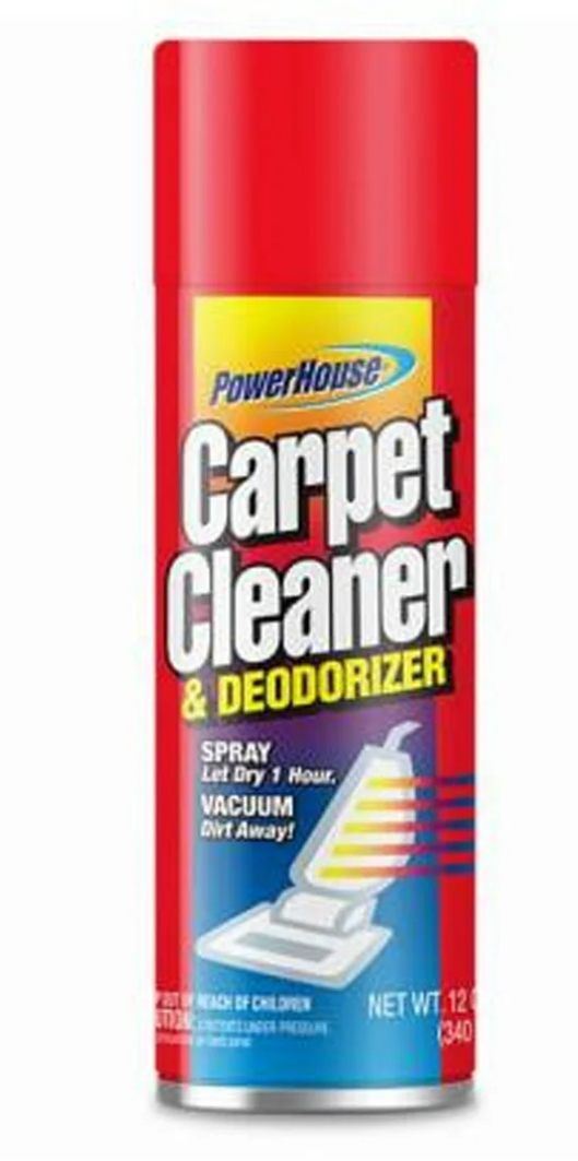 Carpet Cleaner & Deodorizer, 12-oz. Aerosol