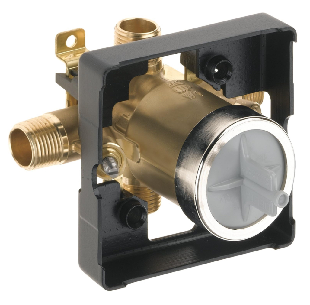 Delta Faucet R10000-UNWS MultiChoice Universal Tub and Shower Valve Body for Tub Faucet Trim Kits (with Screwdriver Stops)